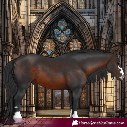 Horse Color:Brown 