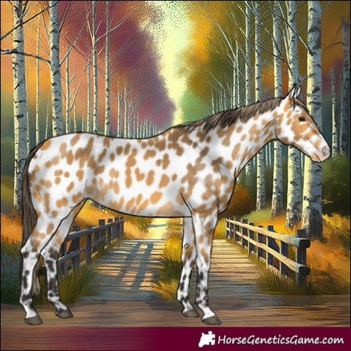 Horse Color:Buckskin Appaloosa 