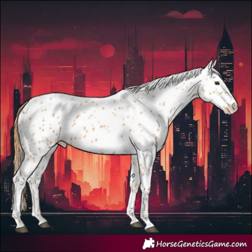 Horse Color:Chestnut Appaloosa 