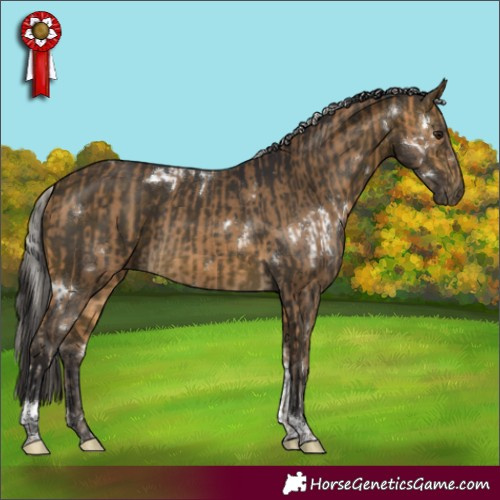 Horse Color:Silver Buckskin Tobiano  and White Spotted Buckskin Tobiano 