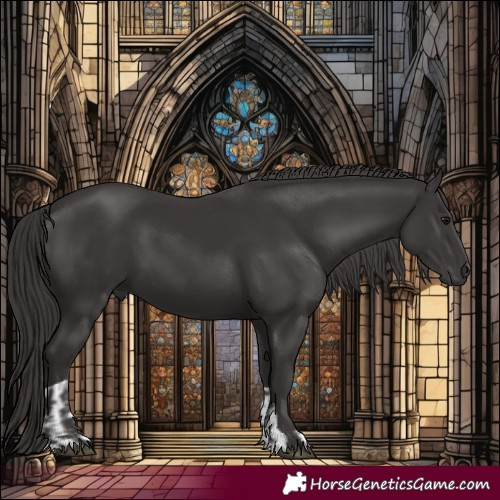 Horse Color:Smoky Black  and Smoky Black 