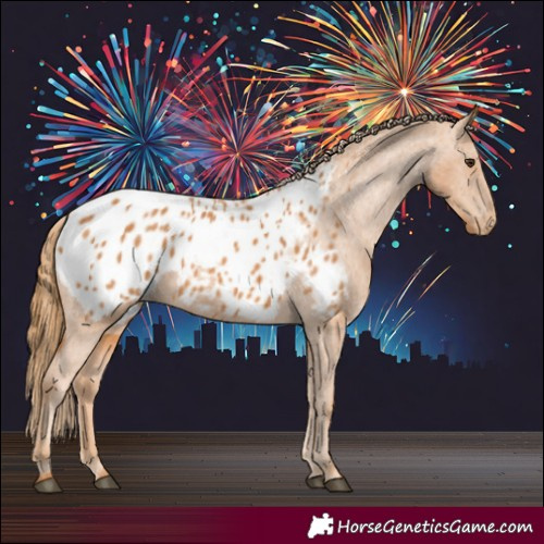 Horse Color:Chestnut Blanket 