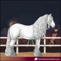 Horse Color:Gray Bay Dun 