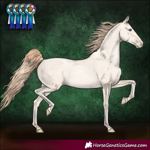 Horse Color:Sable Cream Champagne Pearl 