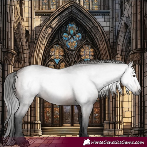 Horse Color:Gray Bay