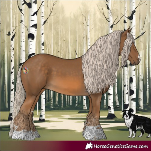 Horse Color:Chocolate Palomino