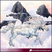 Horse Color:White Spotted Palomino Roan Dun 