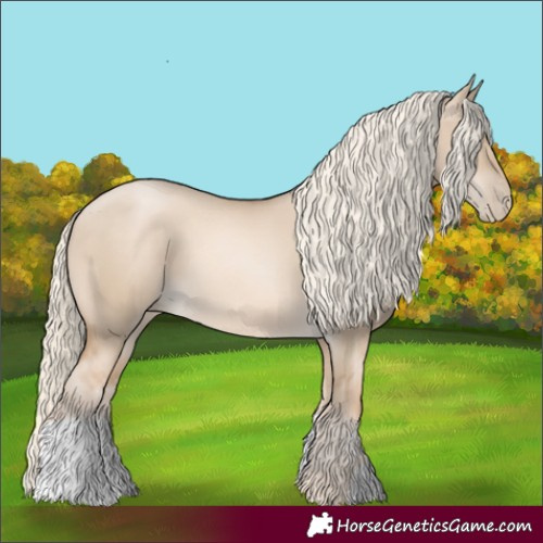 Horse Color:Chocolate Palomino Pearl Dun 