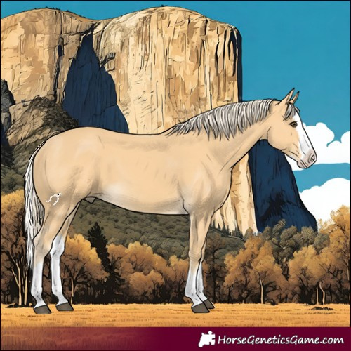 Horse Color:Palomino Splash