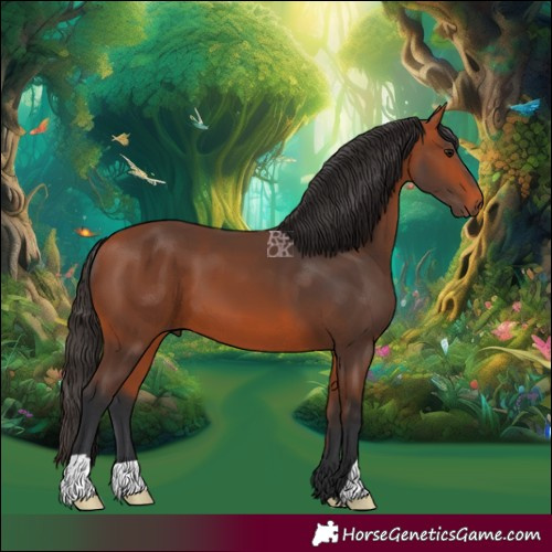 Horse Color:Bay 