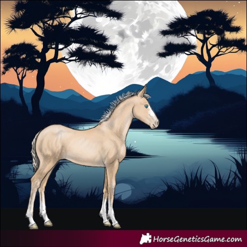 Horse Color:Palomino Pearl 