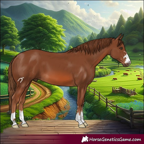 Horse Color:Chestnut 