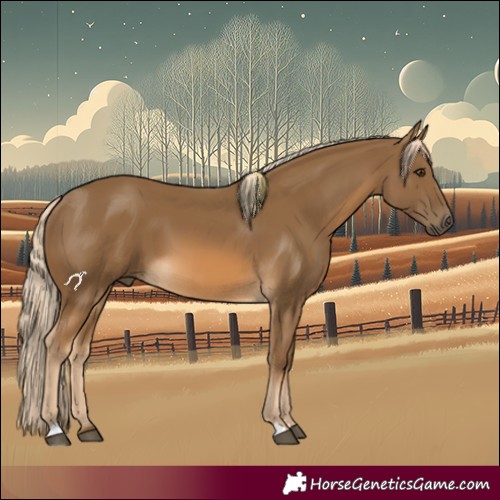 Horse Color:Chocolate Palomino