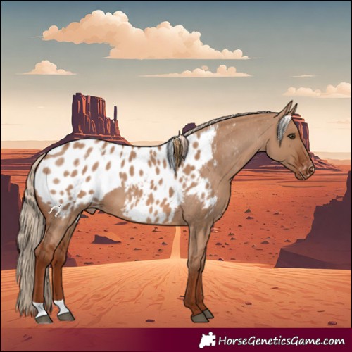 Horse Color:Red Dun Blanket 