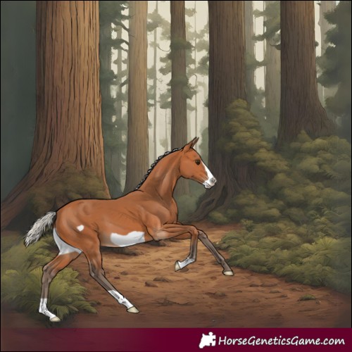Horse Color:Silver Bay Frame 
