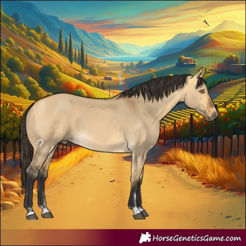 Horse Color:Buckskin Dun 