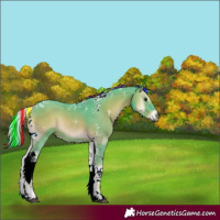 Horse Color:Painted Watercolor Red Onyx Tobiano