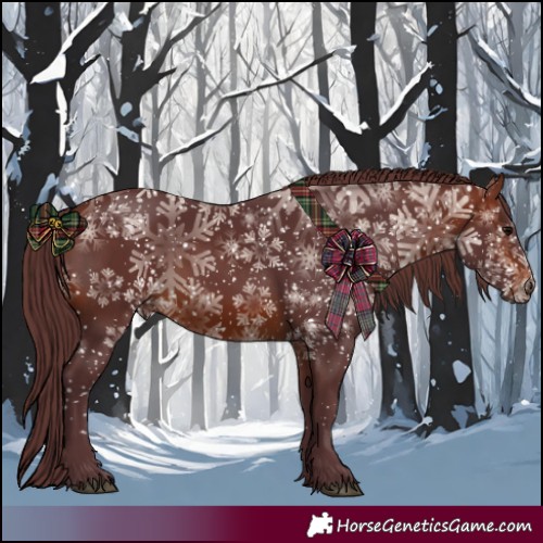 Horse Color:Chocolate Brown 