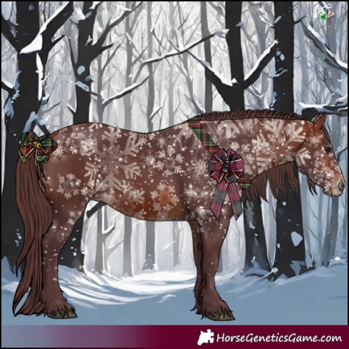 Horse Color:Chocolate Bay 
