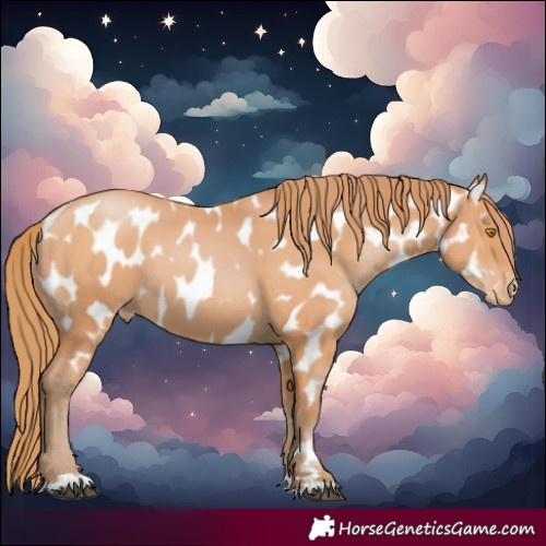 Horse Color:Bay Pearl Near Leopard 