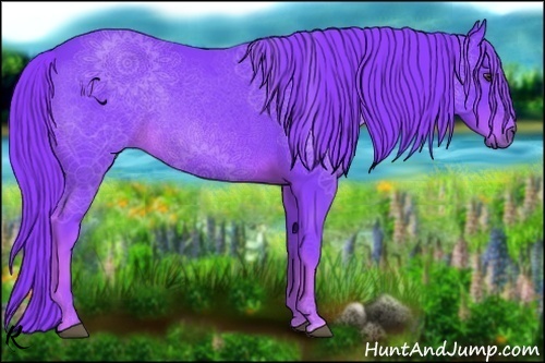 Horse Color:Watercolor Chestnut 