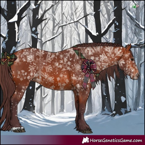Horse Color:Chocolate Bay 
