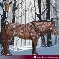 Horse Color:Chocolate Brown 
