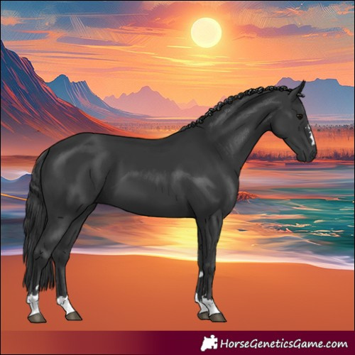 Horse Color:Black 