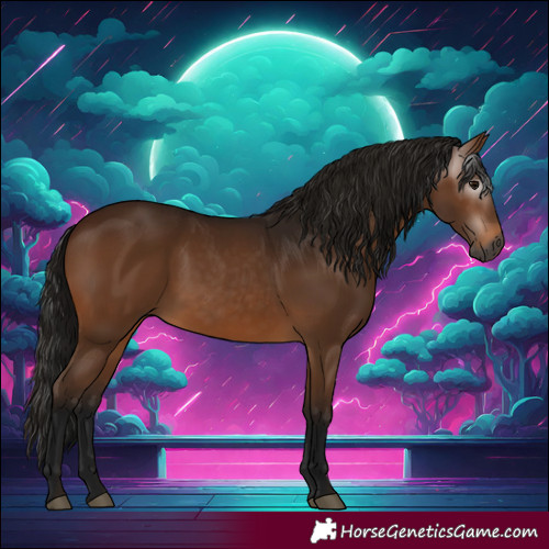 Horse Color:Gray Bay 