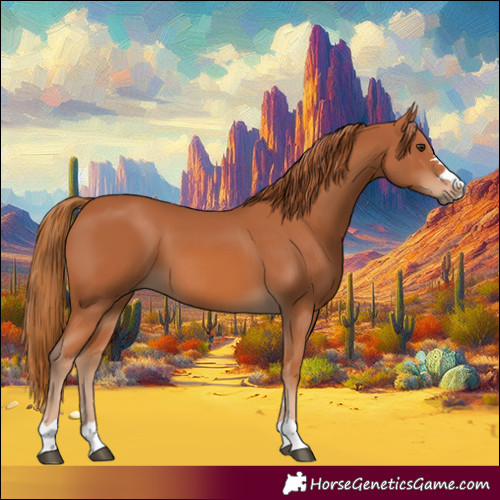 Horse Color:Chestnut 