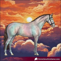 Horse Color:Amber Champagne Ice 