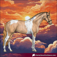 Horse Color:Chestnut Tobiano 