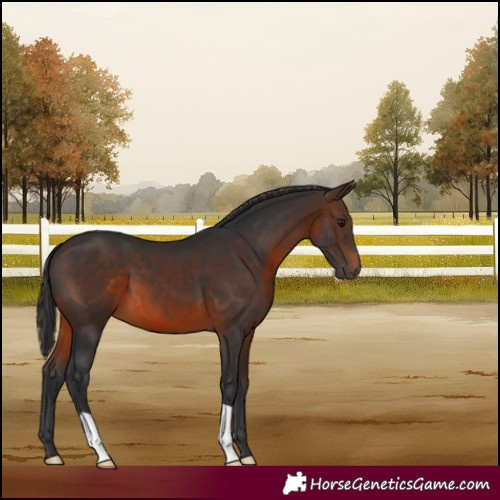 Horse Color:Brown 