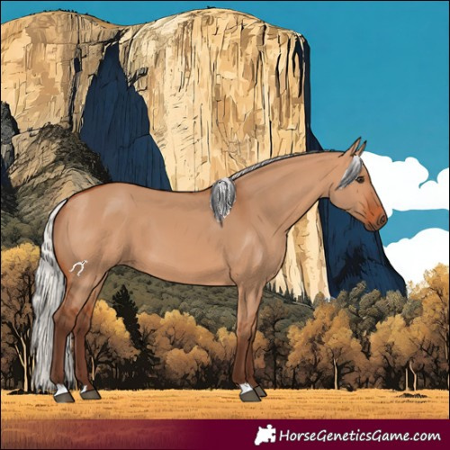 Horse Color:Silver Bay Dun 