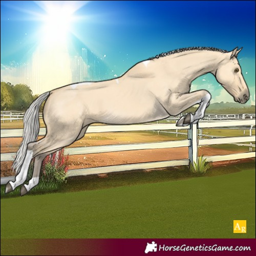Horse Color:Silver Buckskin Dun Tobiano 
