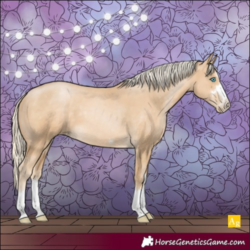 Horse Color:Palomino Pearl
