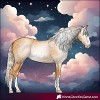 Horse Color:Gray Gold Cream Champagne