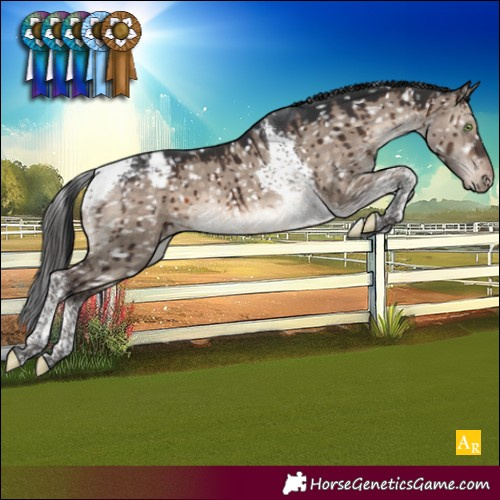 Horse Color:Brown Dun Mushroom Tobiano Snowcap Brindle 
