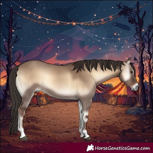 Horse Color:Liver Red Dun Onyx 