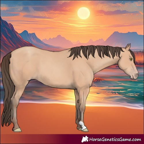 Horse Color:Amber Champagne