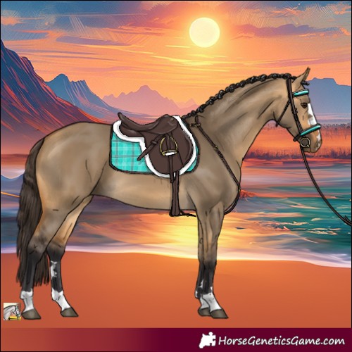 Horse Color:Buckskin Dun 