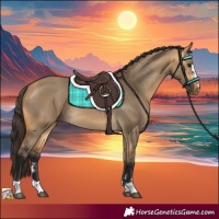 Horse Color:Buckskin Dun 