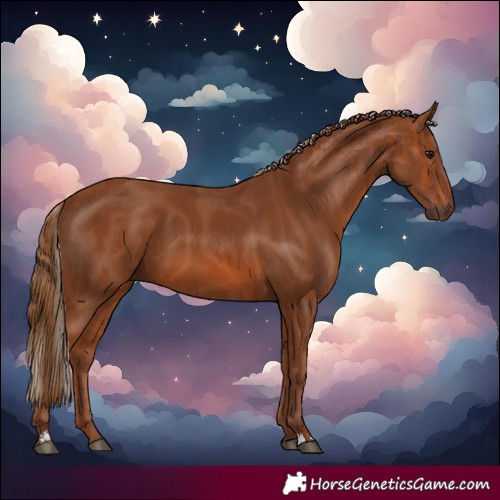 Horse Color:Silver Bay  and Chestnut 