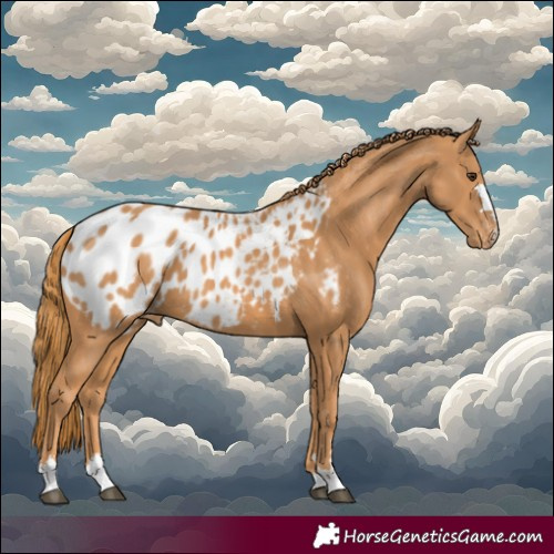 Horse Color:Chestnut Appaloosa