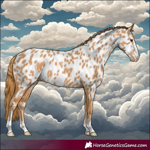 Horse Color:Chestnut Appaloosa 
