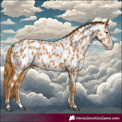 Horse Color:Chestnut Appaloosa 