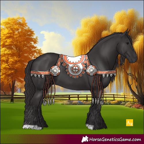 Horse Color:Smoky Black 