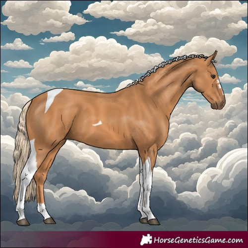 Horse Color:Chestnut Tobiano 