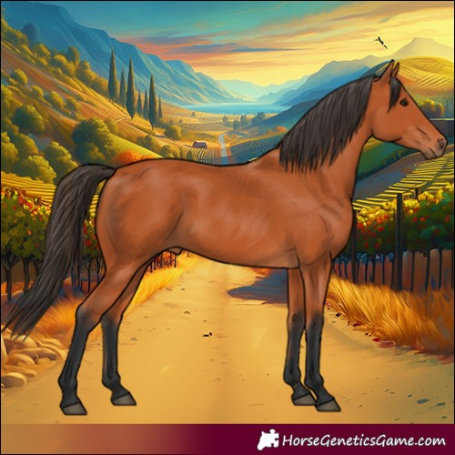 Horse Color:Bay 