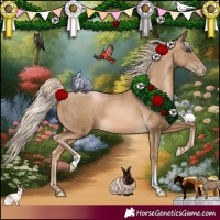 Horse Color:Chocolate Palomino Pearl 